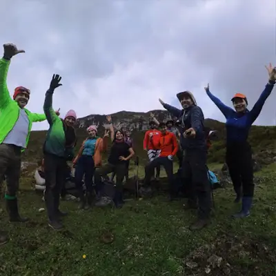 Itinerario dulima nevado tolima Bfree 6